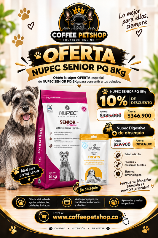 NUPEC PERRO SENIOR RAZA PEQUEÑA
