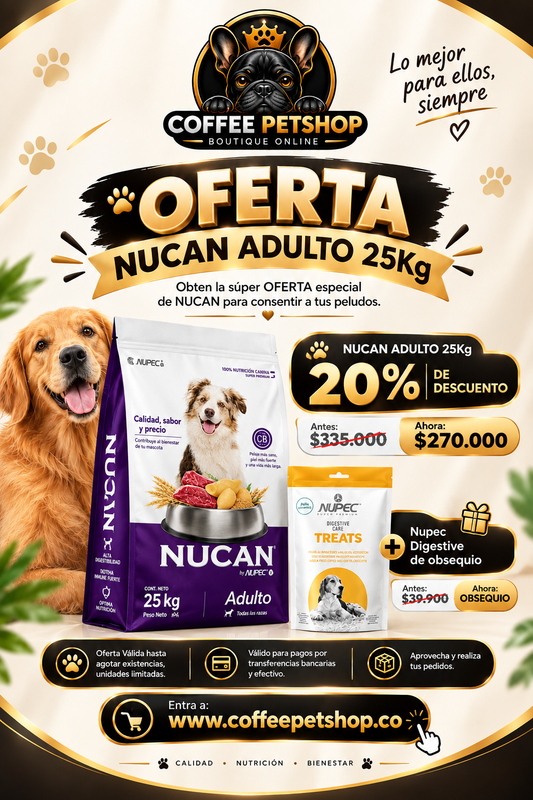 NUCAN PERRO ADULTO 25KG