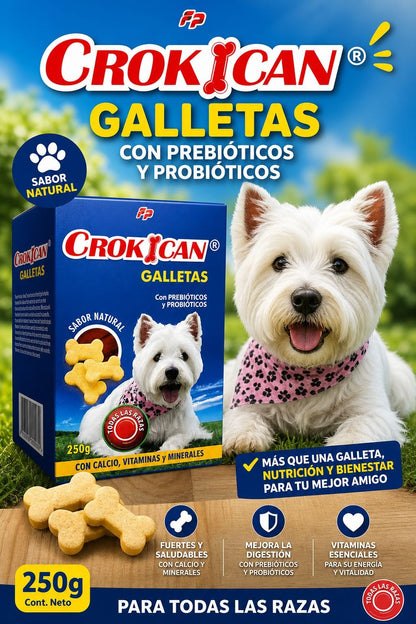 GALLETAS CROKICAN SALUDABLES SABOR HÍGADO 250gr