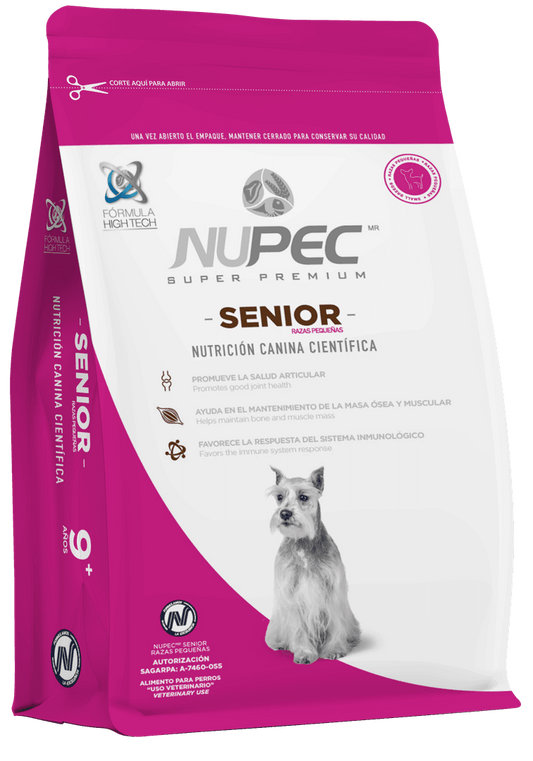 NUPEC PERRO SENIOR RAZA PEQUEÑA